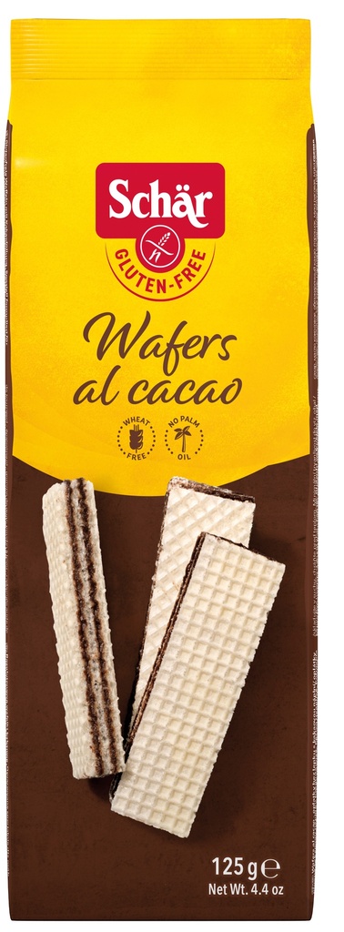 Gaufrettes au chocolat 125g