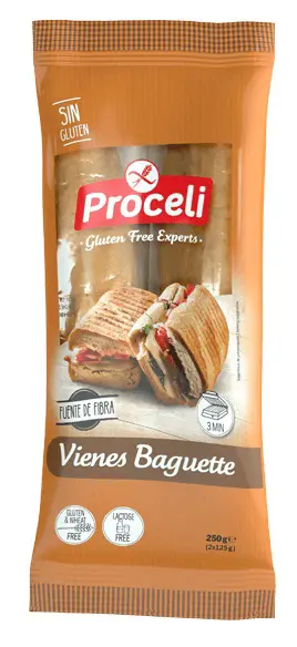 Proceli Vienes Baguette 2 Pieces 250g RTE