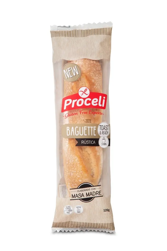 Proceli rustic baguette 120g