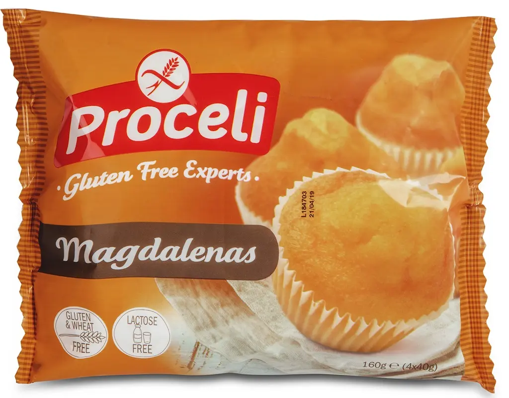 Proceli magdalenas 160g(40g x 4)