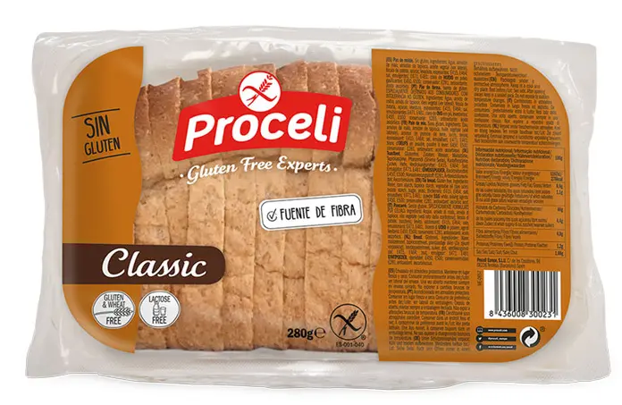Proceli klassisches Sandwichbrot 280g RTE