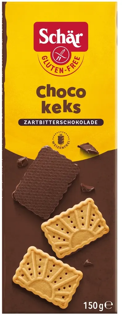 Schär chocolate biscuits 150g