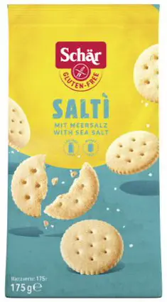 Schär Salti Salt Crackers 175g