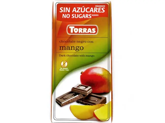 Chocolat noir mangue
