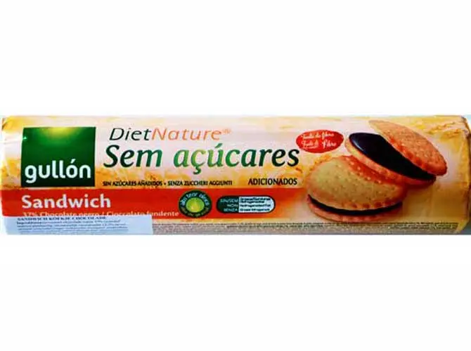Schokoladen-Sandwichkeks (enthält Gluten)
