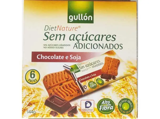 Schokoladen-Soja-Keks (enthält Gluten)