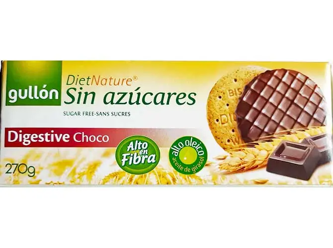 Chocolate Digestive Biscuit (contains gluten)