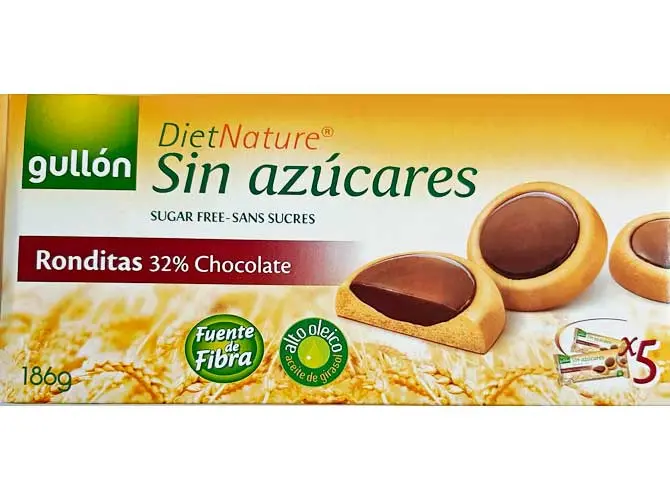 Ronditas chocoladekoekjes (bevatten gluten)