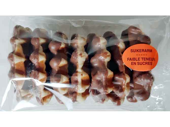 Natural waffles (contain gluten)