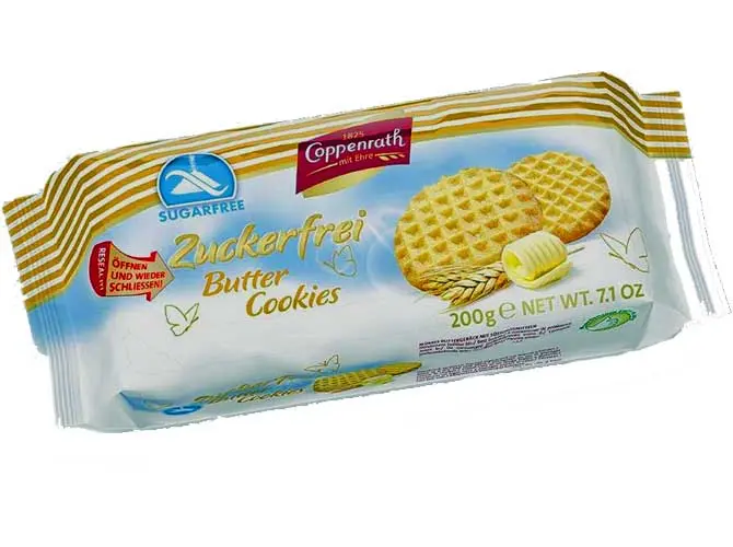 Biscuits au beurre (avec gluten)