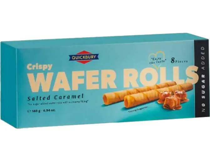 Caramel waffles (contains gluten)