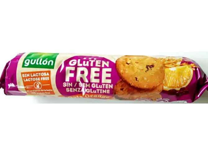 Oatmeal and orange cookie