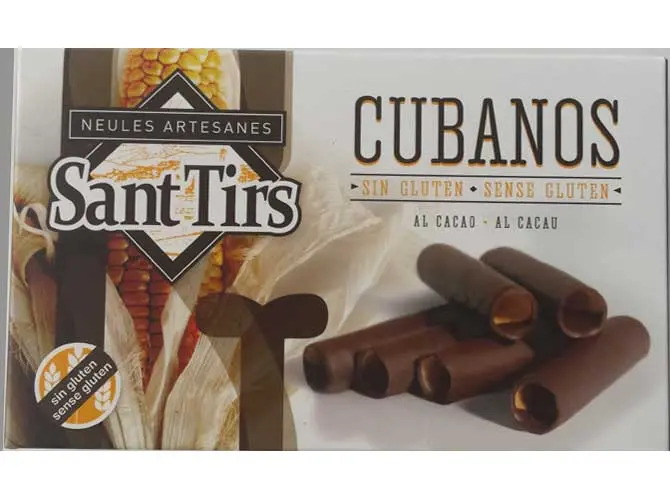 Neules Barquillos mit Schokolade