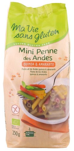 Mini penne des Andes quinoa & amarante bio 250 g
