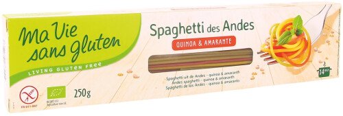 Spaghetti des Andes quinoa & amarante bio 250 g