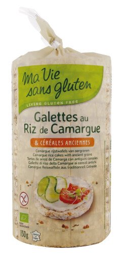 Galettes de riz de Camargue & céréales anciennes bio 130 g