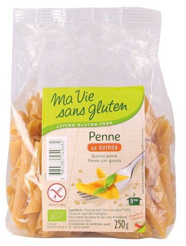 Penne au quinoa bio 250 g
