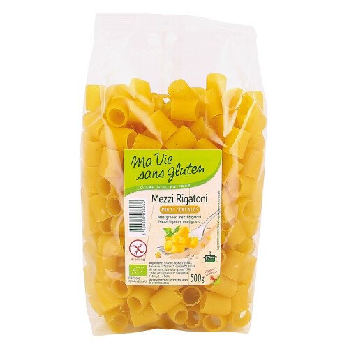 Mezzi Rigatoni multicéréales bio 500 g