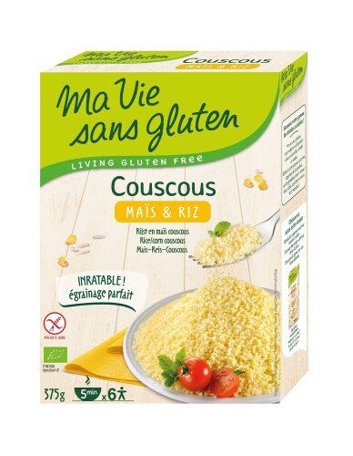 Couscous maïs - riz bio 375 g