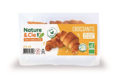 Croissants bio (3 pièces) 150 g