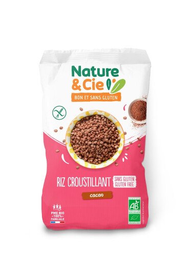 Riz croustillant cacao bio 200 g