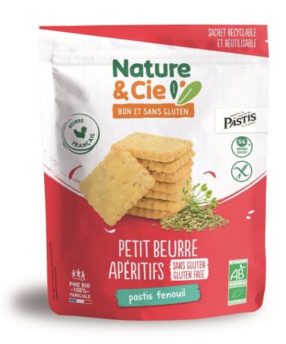 Petit Beurre apéritifs pastis et fenouil bio 80 g