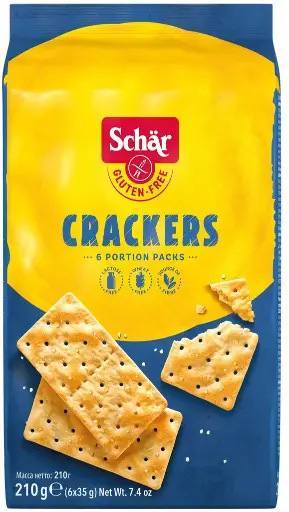 Schär crackers 210g (6x35g)